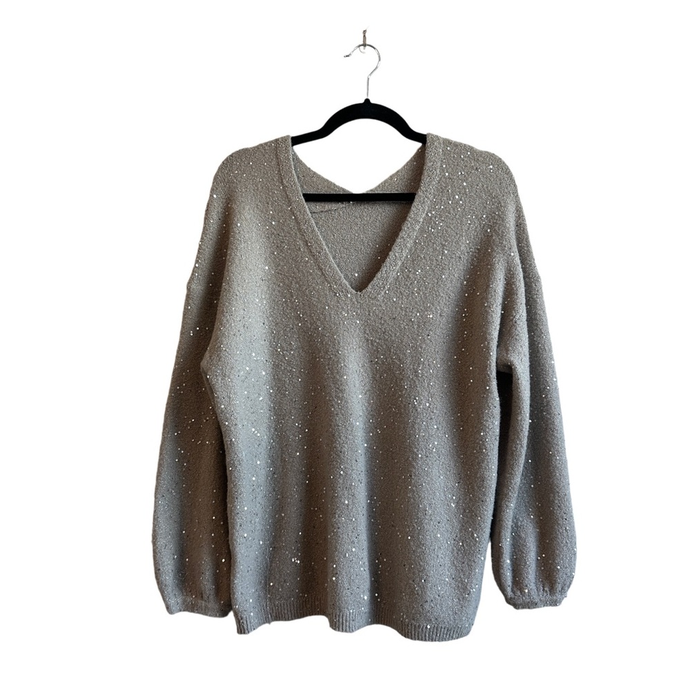 LOFT Sequin Sweater
